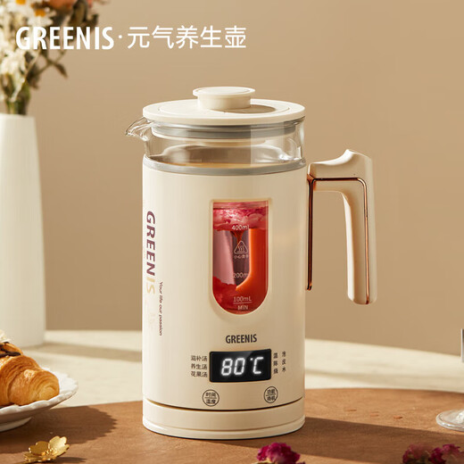 GREENIS tea kettle new pure titanium health kettle tea kettle office multifunctional household kettle portable mini single tea kettle