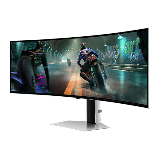 Samsung Odyssey G9 49-Zoll-Hairtail-Bildschirm 5K gebogene Oberfläche High Brush Gaming Dual 2K Desktop-Notebook extern Ultra-Wide Split-Screen Augenschutz Multi-Screen E-Sport-Computermonitor OLED 144 Hz ohne Lautsprecher S49DG912SC Offizieller direkter Flagship-Store