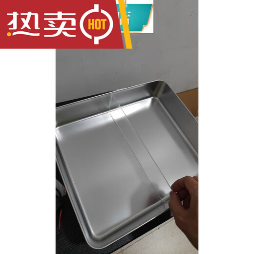 Tiramisu making mold box with partitions, special baffles for square plates between the partitions, thickness 3 pieces with 2 pairs of buckles