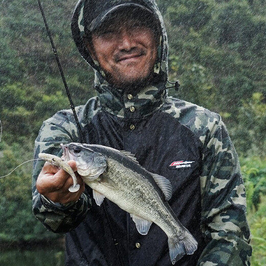 HISTAR fishing raincoat special waterproof ultra-thin breathable full-body rainstorm-proof thickened long lure raincoat fishing equipment four-season sleeved hooded fishing raincoat - Camouflage Green XL [recommended 165-180cm 65-85kg]