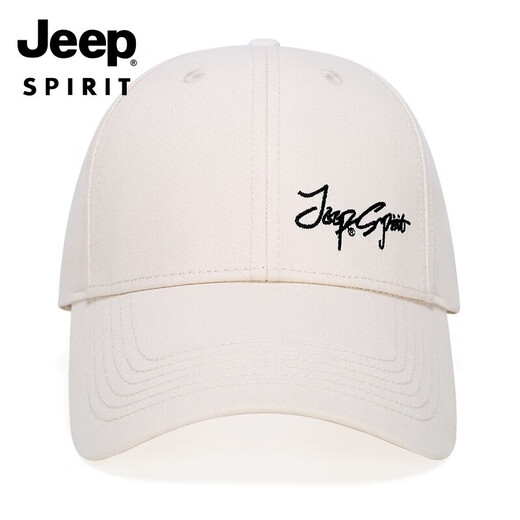 Jeep (JEEP) hat men's all-season baseball cap fashion trend embroidered peaked cap men and women versatile hat A0384