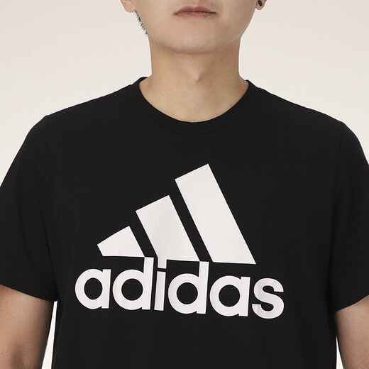 
Adidas short-sleeved men's summer new running training top pure cotton loose T-shirt casual half-sleeved sports quick-drying T-shirt dt9929 pure cotton breathable store manager highly recommends XS