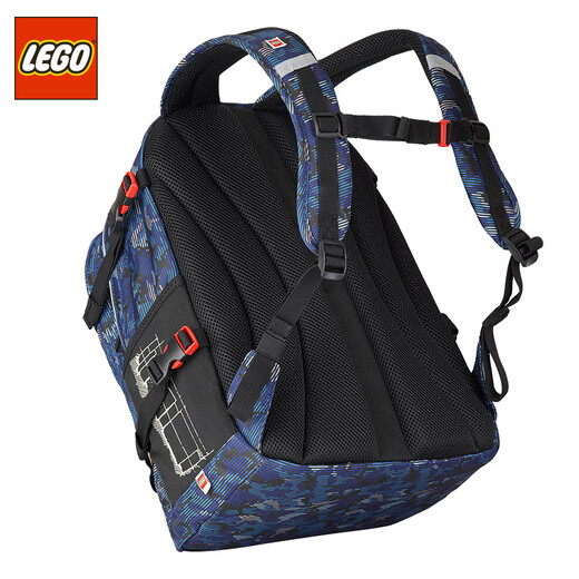 Lego Lego Schoolbag Student Sackepack Children Children 1-3-3-6 sac à dos éclaire le cadeau Burden Male Blue 20041