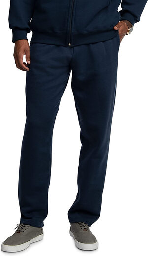 Fruit of the loom Men's Eversoft Fleece Sweatpants Relaxed Fit Moisture-wicking Navy Small