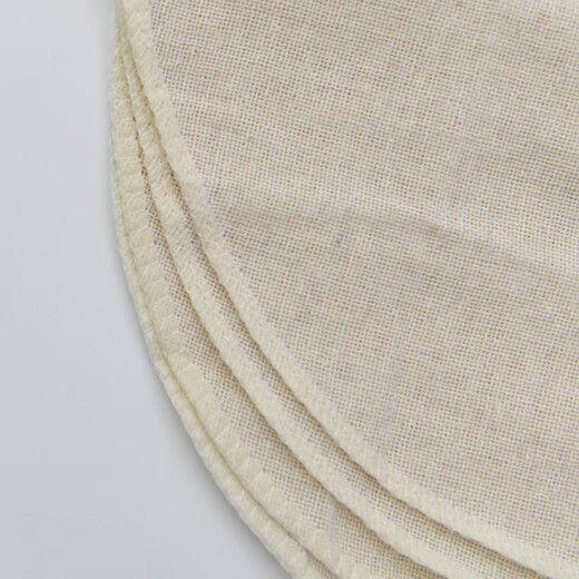 Fangcaodi round steamer cloth 50CM*6 pieces of old coarse cloth steamed buns, steamed buns, steamed buns, steamed buns, household steamer cloth, cotton cover cloth