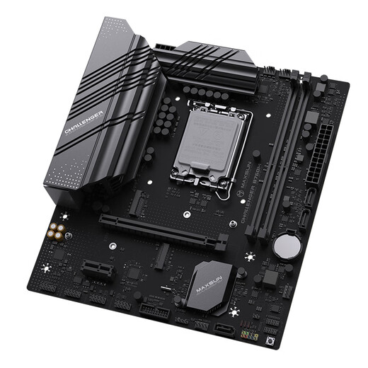 Maxsun MS-Challger B760m Computer Gaming Motherboard unterstützt CPU 13400F/12400F (Intel B760/LGA 1700)