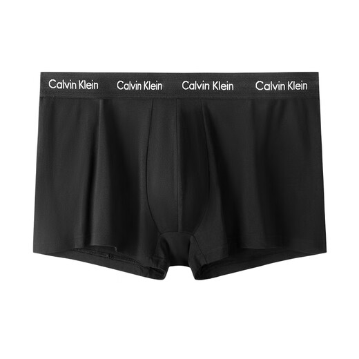 Calvin Klein CK Men's Boxer Panties 3 Pack U2664G Chinese Valentine's Day Gift YKS Letter Black Gray L
