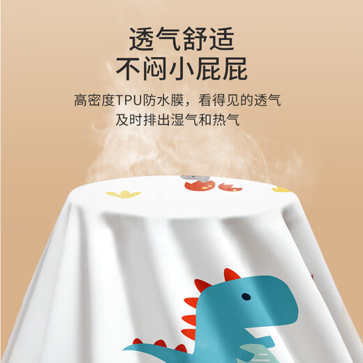 Tong Kui séparateur d'urine bébé enfants imperméable à respiration à respiration de grande taille de lit de lit bébé grande taille grande gère matelas adulte de matelas bleu (vous pouvez l'acheter et obtenir le séparateur d'urine) 70 * 80cm1 pack