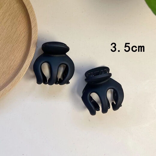 Pumpkin Hair Clip Large Clip High Ponytail Clip Small Clip Fixing Artifact on the Back of the Head Ball Head Small Clip Headdress Women Pumpkin Clamp 2 Medium Sizes