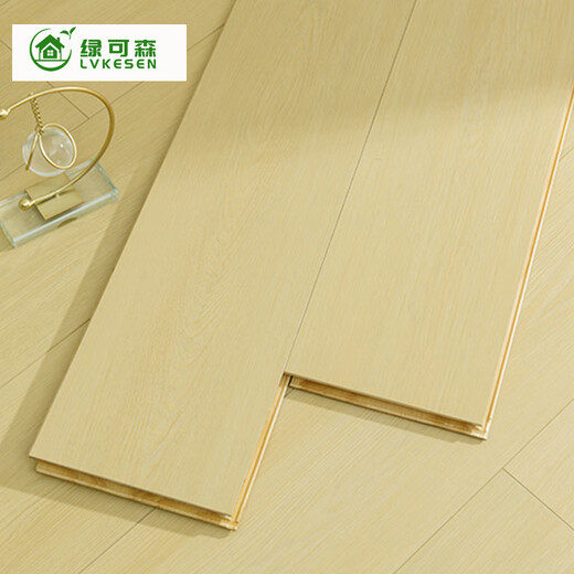 GreenKesen ENF-grade new three-layer solid wood composite floor for household use environmentally friendly geothermal floor heating core three-layer wood floor ENF9901