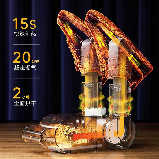 Jipin Ecological Chain Brand Jipin Intelligent Shoe Dryer, Purple Light Sterilization and Deodorizing Shoe Dryer, High Temperature Timing Multi-effect Dryer, Jipin Purple Light Sterilization Folding Model