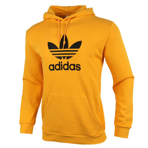 
Adidas Clover Sweatshirt Men's Spring New Running and Fitness Sports Clothing Windproof Hooded Long Sleeve Pullover GD9923/Inner Lonely/Large XS
