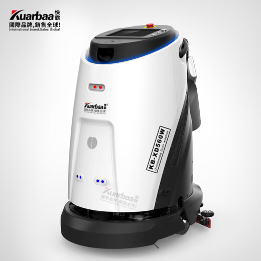 Épurateur de sol Kuarbaa (Kuarbaa) Utilisé commercialement lancé et robot sans pilote Poussage à la main petite machine à brosser au sol industrielle Époudeur de sol de conduite en usine d'atelier d'atelier de commerce électrique MAPPAGNE KB-XD560W SCULBLER PLANS UNMADED [REPLAGE AUTOMATIQUE]