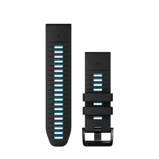 GARMIN Black/Cirrus Blue Two-Color Silicone Quick Release Strap (26mm) Suitable for F7XPRO/EPIXPRO (51)