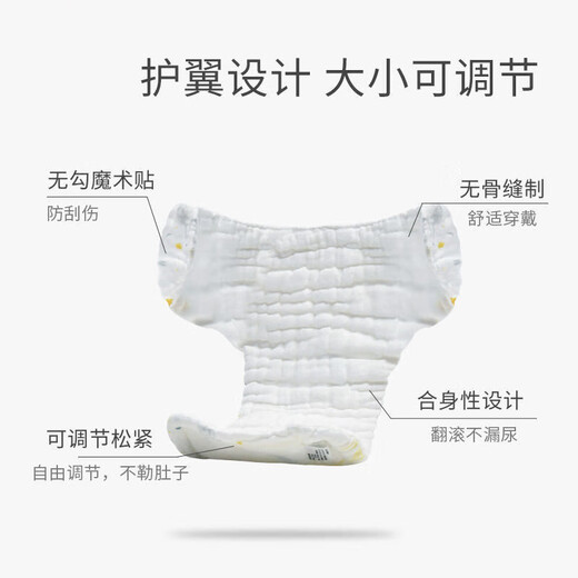 LUKE LULU尿布纯棉可洗婴儿尿介子新生儿纱布尿片夏天宝宝尿布裤兜戒子芥子 卡通系列[] 5条装 M码/3-9个月/11-20斤