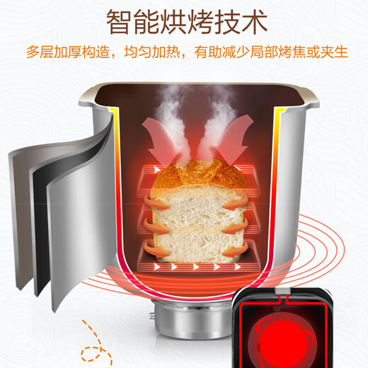 Panasonic Bread Machine Fully Automatic Bread Machine Household Bread Machine Fully Automatic Intelligent Baking Multifunctional Dough Mixer Natural Yeast Dual Temperature Control Kneader SD-PM1000 Display Machine 94 New Machine Brand New Unused/Slightly Scratched