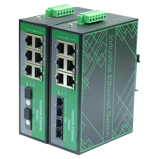 AOPRE (OPERE Internet) D826F Industrial Grade 100m2 Optical 6 Electrical Switch POE Faser-Optikumwandler Dual Netzteil redundantes Schienen-/Wand-Installation 100M2 Optical 6 Electrical (D826F) Single-Mode-Doppelfaser