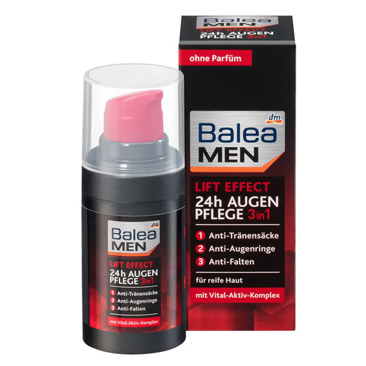 Balea Moisturizing Eye Cream Going Rolling Beads Hydrogenated Cyanobacterial Essence Q10 Coenzyme Essence Elastic Life Gift for Girlfriend Men's 24 Three-in-One Eye Cream 15ml