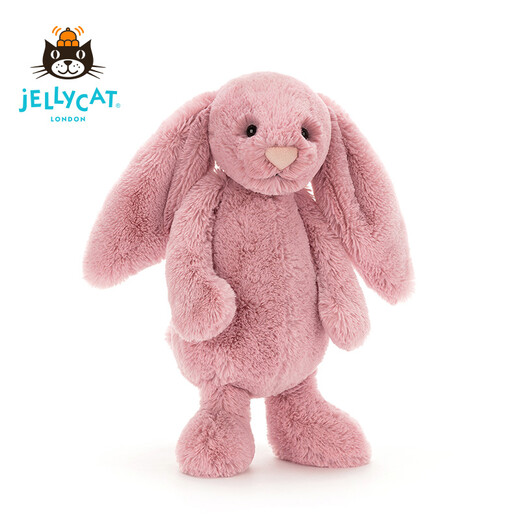 Jellycat害羞粉色郁金香邦尼兔动物毛绒玩偶公仔睡觉潮玩送礼娃娃生日礼物 害羞粉色郁金香邦尼兔 Medium