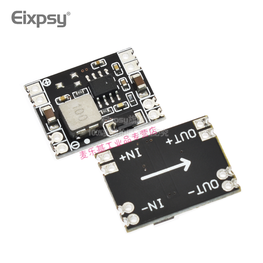 
Suitable for DC-DC step-down plate 3A voltage-regulating power supply module MP1584EN 24V 12V 9V to 3.3V5V adjustable output SN 5V fixed output