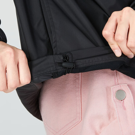 耐克（NIKE） 外套女2025年秋季休闲健身训练舒适连帽夹克运动服DM6180-100 DM6180-010/黑 L 165/88