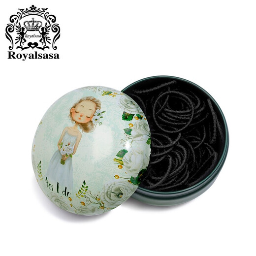 Royal sasa Royal Sasa high elasticity simple hair rope 100 hair ties women's hair basic rubber band children's hair rope