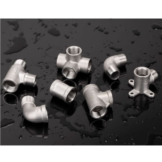 JOMOKING stainless steel pipe fittings with thread 1/piece stainless steel threaded elbow DN40