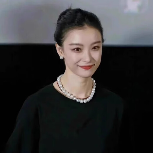 Yican Ni Ni's same freshwater imitation pearl earrings 2025 new popular earrings women's high-end earrings without piercing ear clips Ni Ni's same freshwater pearl earrings