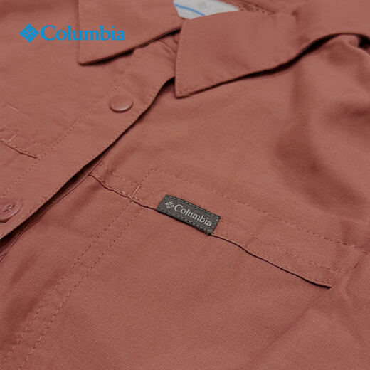 Columbia Columbia Outdoor 23 Spring and Summer Femenino rápido Camping secable Transpirable Camisa de manga larga AR0356 679 S