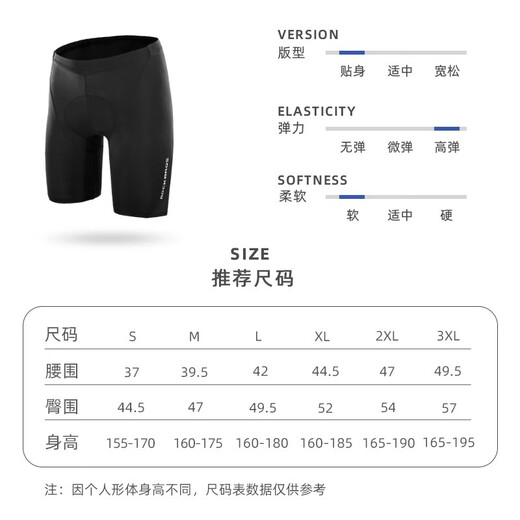 Rock Brothers (ROCKBROS) summer cycling suit men and women mountain road bicycle clothes bicycle equipment white advanced suit (light and thin style pants pad upgrade) XL
