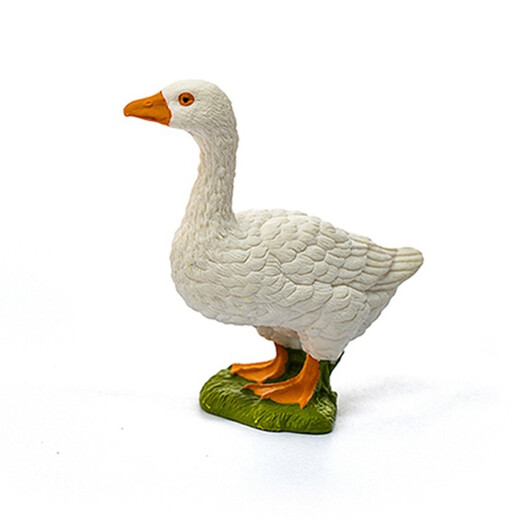 COMEL Deutsches Schema Schleichs Simulierte Tiermodellfarm Serie Geflügel Vieh kleine Tiere als Hühner und männliche Bauern Gans 13799