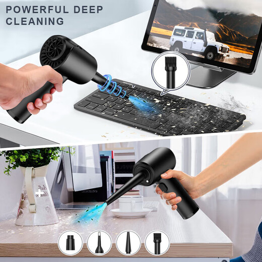 Nouveau venue de poussière sans fil Clavier Clavier Collecteur de poussière avec pinceau sans fil Collecteur de poussière L1278 BLORE