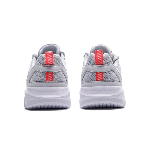 
XTEP (XTEP) women's shoes sneakers women's spring breathable mesh light and comfortable street photography retro fashionable casual running shoes light gray red 7001 39