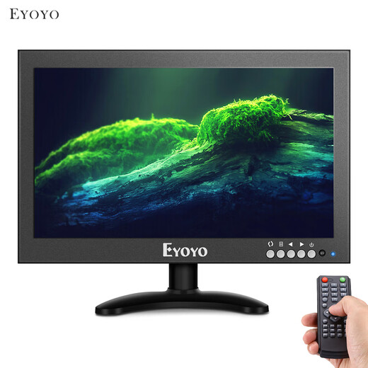 EYOYO7-19英寸工业显示器嵌入式工控监控显示屏车载高清液晶屏高亮安防监视器金属外壳可壁挂 非触摸15英寸IPS屏（1024*768)