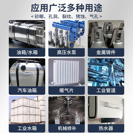 Kafter King of Leak Stopping K-9117 Metal Plastic Steel Rod Water Pipe Heating Sink Quick Repair Metal Leak-proof Seal Blocking Cement Structural Glue Gray