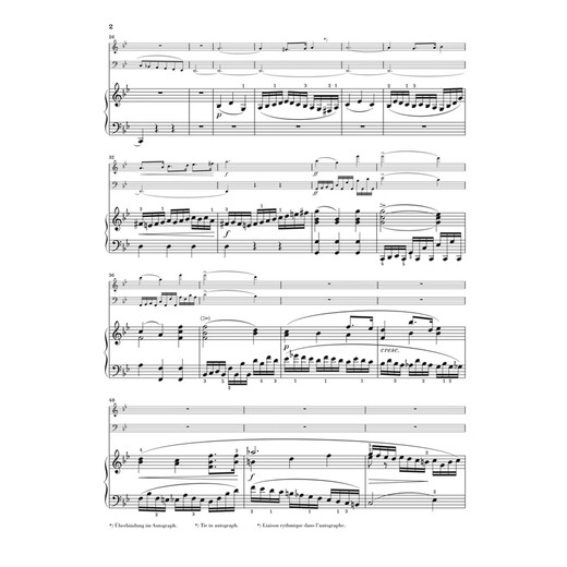 Henle Original Weber Trio in g Minor Op63 Flöte und Klavier Fingering Weber Trio in G -Moll für Klavierflöte und Cello HN687