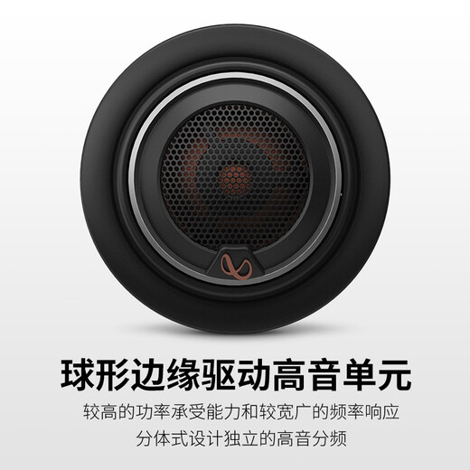 Infinity car audio modification REF rock DJ two-way coaxial horn tweeter bass car speaker set Zhizhen basic type-6 speakers including installation