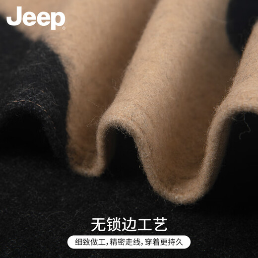 Jeep (JEEP) Pure Wool Shawl Women's Spring and Summer Air Conditioning Shawl Scarf Cape Cloak Scarf Girls' Birthday Gifts for Mom