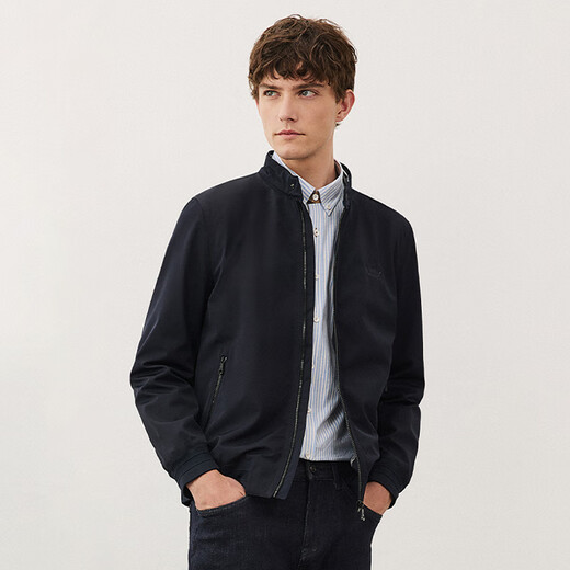 Navigare Italian dinghy men's stand collar windproof jacket 1331002031 Navy blue M/48