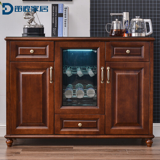 Dilang Máquina de barra de té china de tres puertas Hogar gabinete de bebida inteligente Suministro de agua totalmente automática Gabinete de té Gabinete de té de bosque de madera sólida Dispensador de agua Hielo tibio Completamente Automático Suministro de agua de alta gama Modelo caliente Modelo Traso Dilang 826# Toda la desinfección de tipo de madera de madera sólida y aislamiento de secado + refrigeración + calefacción + calefacción