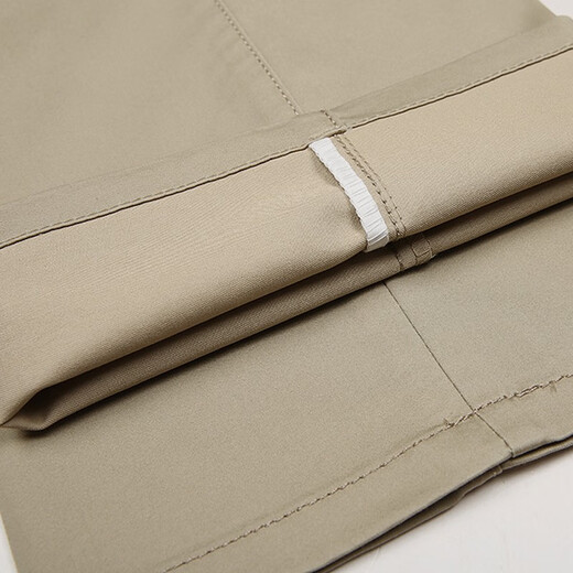 
Liangxin Chengpin casual pants men's ice silk cotton spring and summer thin high waist loose comfortable elastic long trousers business casual straight pants 1595 meters gray 38 waist circumference 3 feet 1