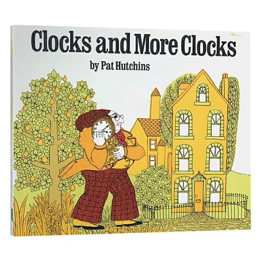 英文原版绘本 金老爷买钟 Clocks and More Clocks 认识时间的概念 张湘君推荐