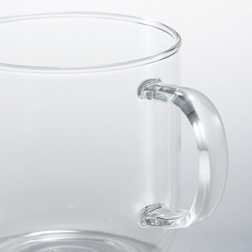 MUJI heat-resistant glass mug water cup MDE52A5A transparent