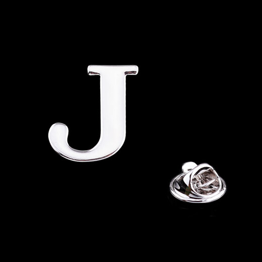 Nianfu Einfache Herrenbrosche High-End-Corsage-Anzug Button Pin Hemd Kragen Pin Halsknopf Trendy Letter Badge Xongzhen R.