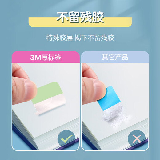 3M Post-it notes Note paper/News note stickers/note notes/instruction labels Office supplies School supplies Stationery Extraction thick labels 686-M
