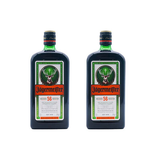 Jagermeister ligu liqueur liqueur liqueur wine préparé 700 ml * 2 bouteilles version 56