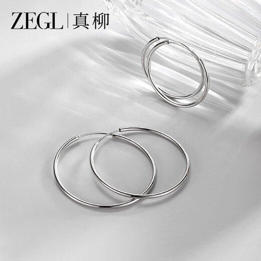 ZEGL925 sterling silver earrings, women's earrings, earrings, elegant, luxurious and luxurious, as a birthday gift for your best friend