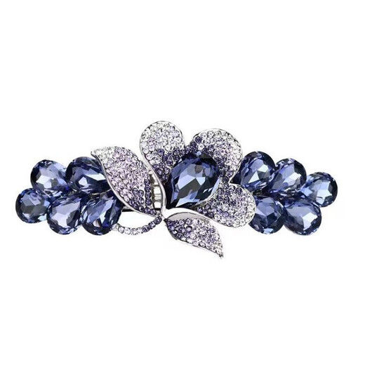 Cliptons de cheveux de grande taille Clip de tête de tête Clince de coiffure coréenne Carte de cheveux de coiffure pour femmes Chuck Hair Clip Clip Tempérament Style 2 # [grande taille 9cm] Rouge 2-Champagne
