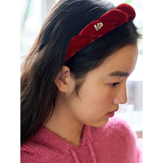 Tagi. Velvet twisted retro silk headband velvet high skull multi-color essential autumn and winter headband hair accessories retro green