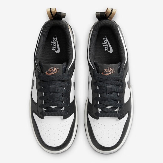 Zapatos de baloncesto Nike zapatos para mujeres airjordanaj1 zapatos de tablero primavera en la primavera de zapatos deportivos transpirables y livianos productos modernos DH9764-001/Little Panda 37.5 en blanco y blanco 37.5